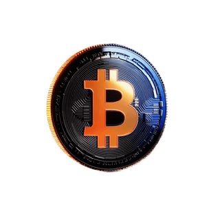 Painel flutuante com análise visual de dados do mercado cripto